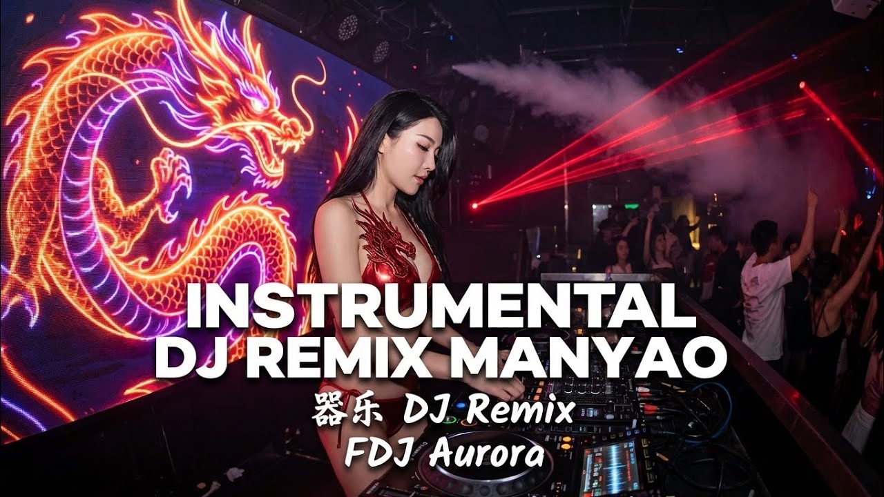 DJ Manyao Instrumental 2026. 中文电音 Nonstop Party Mix. Bass Boosted Night Drive EDM.