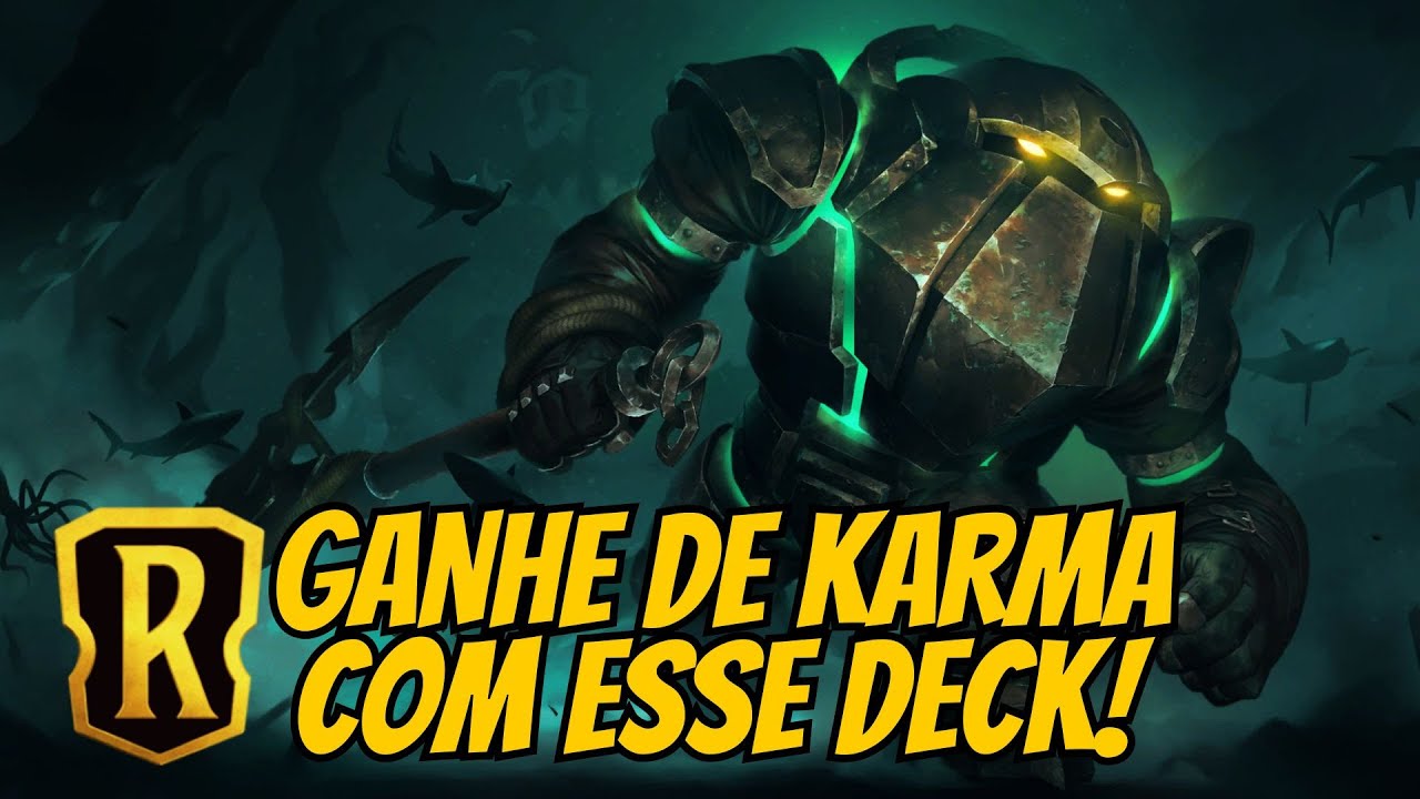 DECK DE DEEP ESTÁ DE VOLTA NO META - Legends of Runeterra