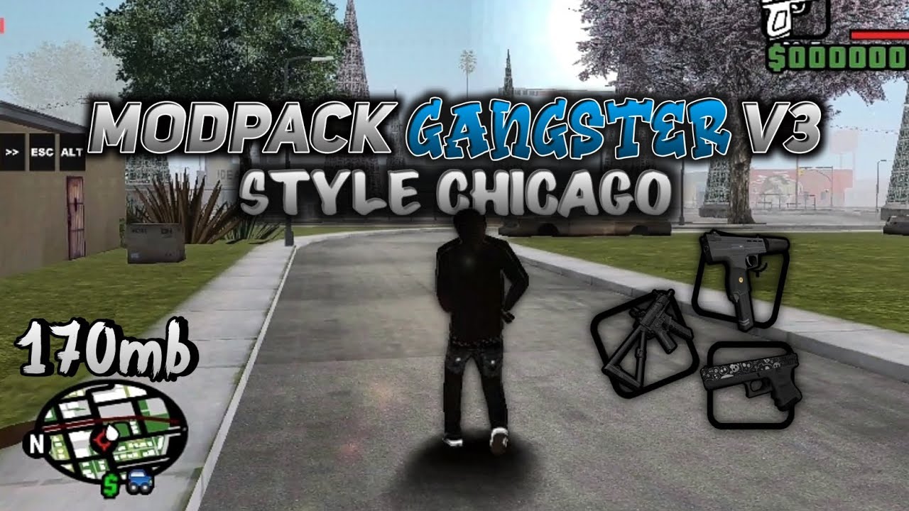 MODPACK STYLE GANGSTER V3!! GTA SAMP ANDROID