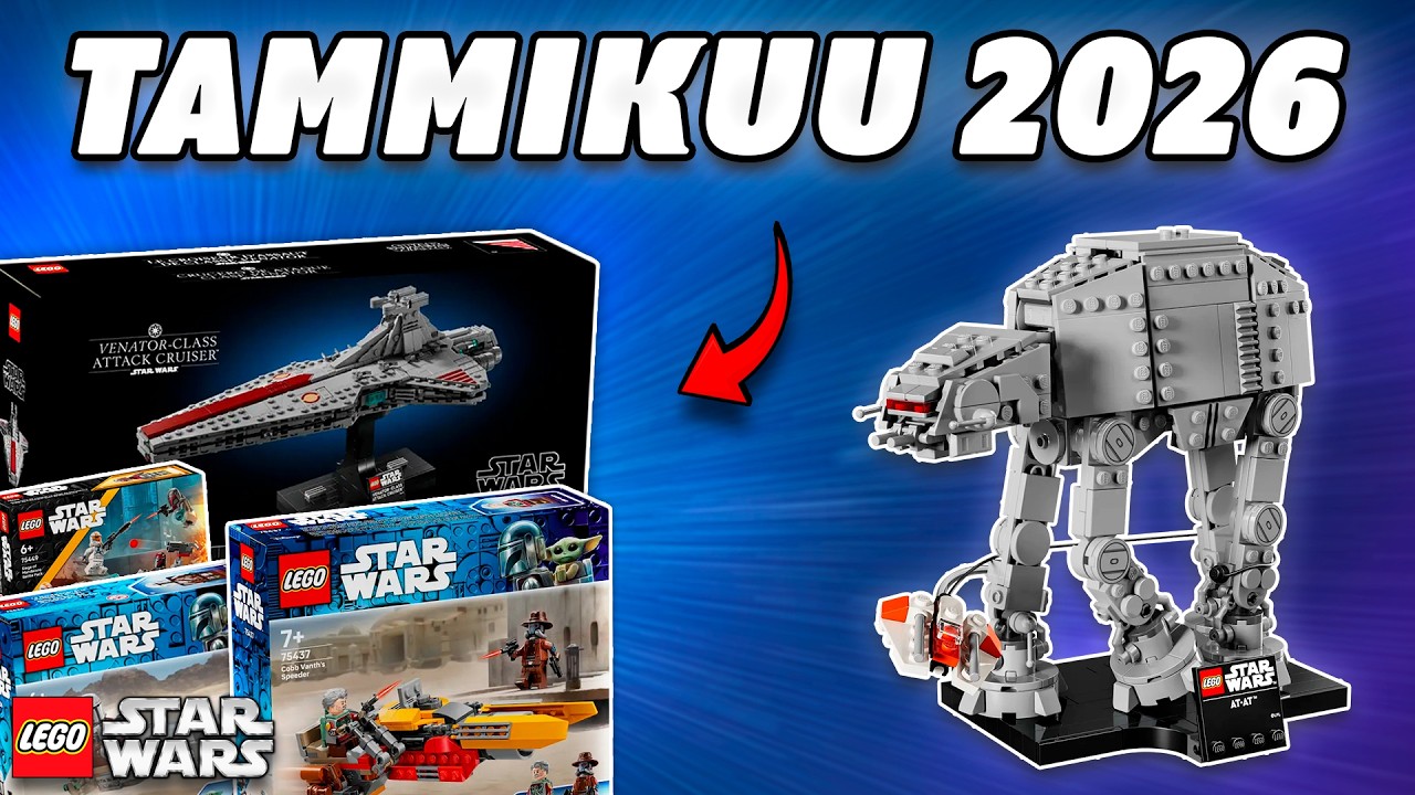 Tammikuun 2026 LEGO Star Wars Setit Vihdoin Paljastettu!