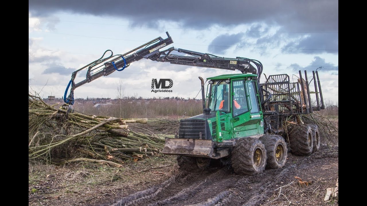 Porteur Forestier John Deere 1110D | Forêts & Paysages Beaufort