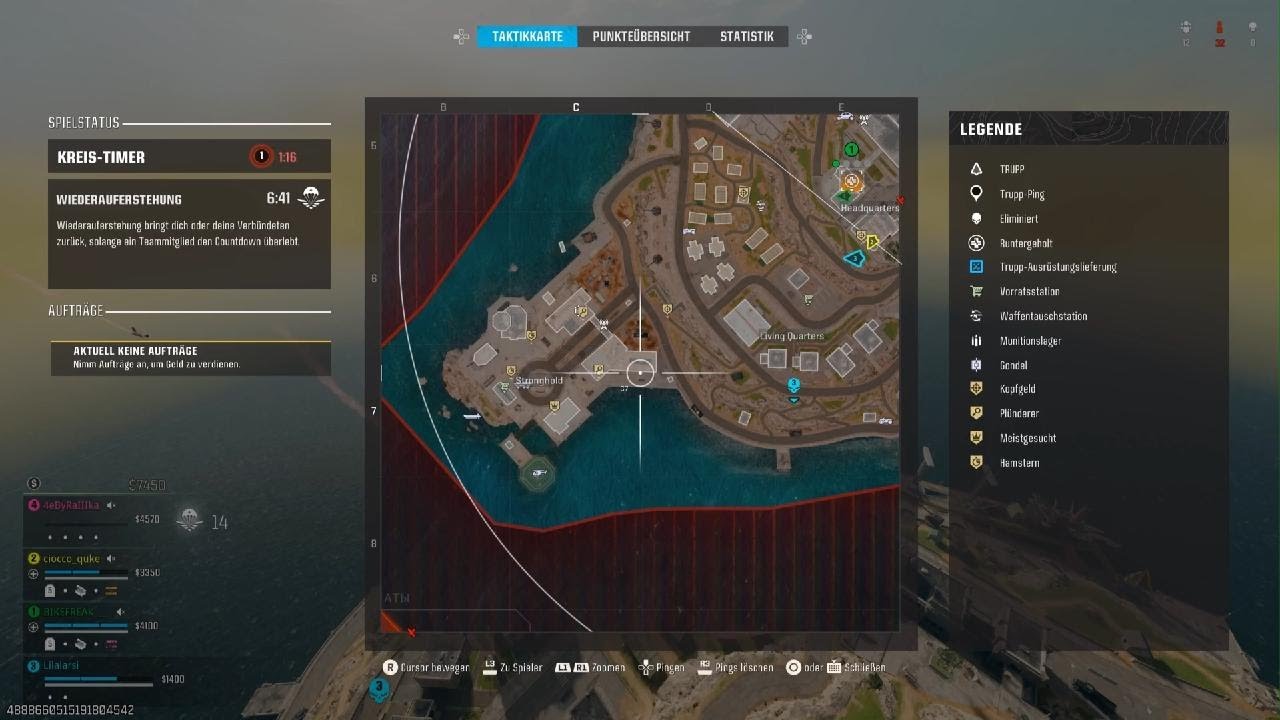 Call of Duty Rebirth Island 4er WIN