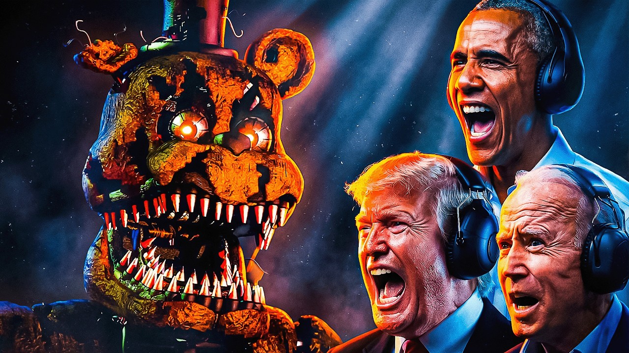 US Presidents Play Five Nights at Freddy's 4 (FNAF 4) FULL SERIES