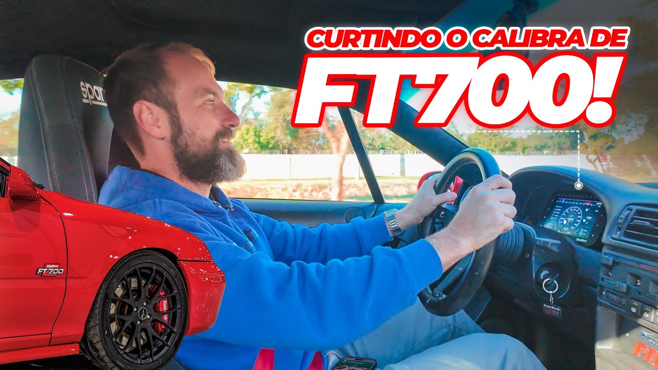 Curtindo o Calibra Turbo de FuelTech FT700!