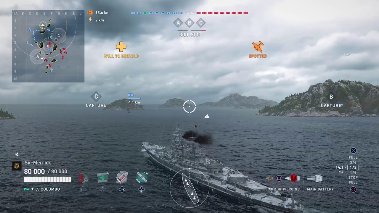 OPERATION : VIGOROUS HAND | World of Warships Legends with Sir-Merrick