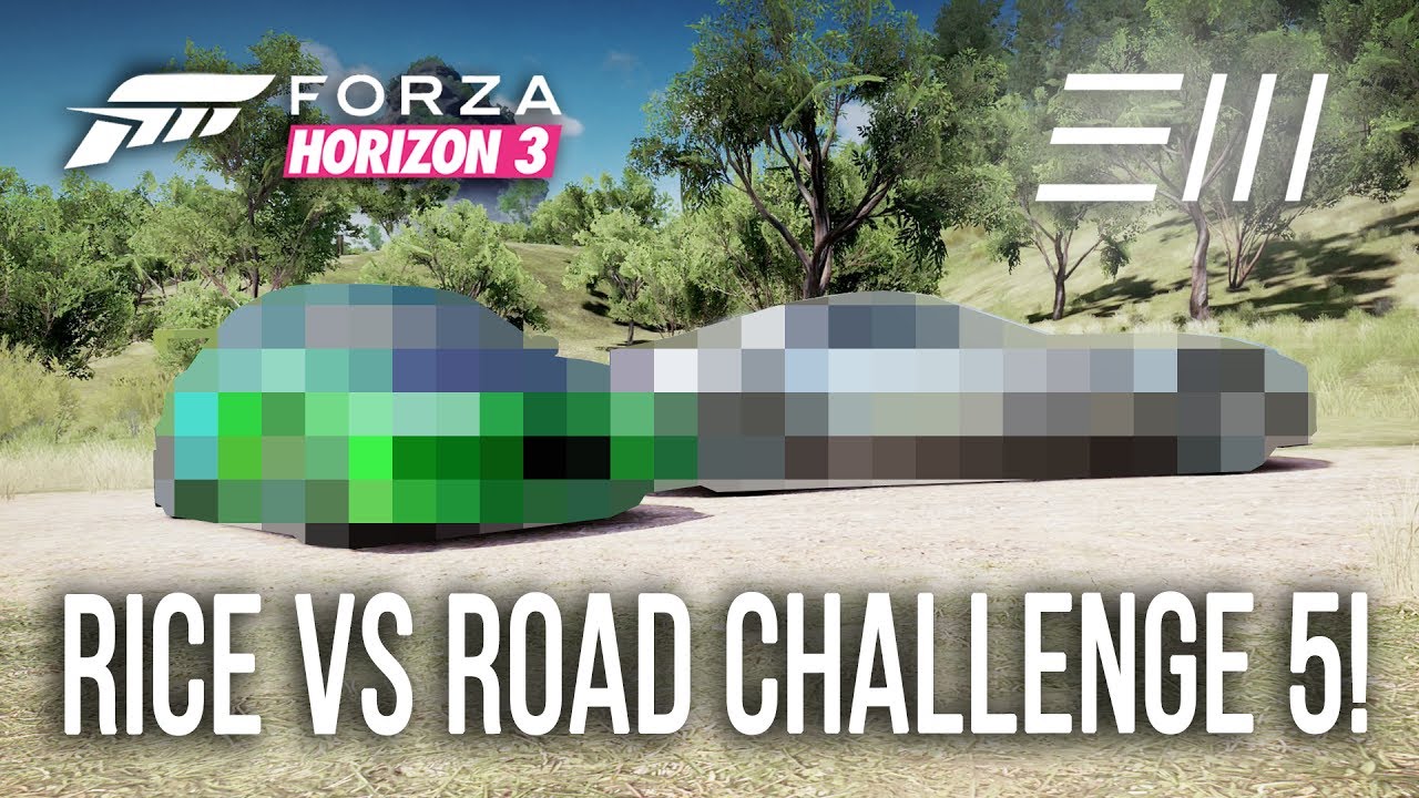 Forza Horizon 3 - RICE vs [S1] ROAD CAR 5!!! (FUNNY CHALLENGE) w/xStark3y90x