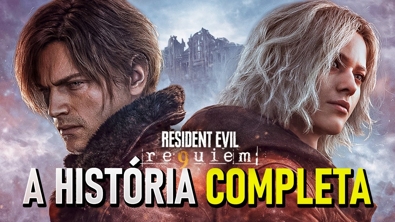 A HISTÓRIA COMPLETA DE RESIDENT EVIL REQUIEM - Enredo com Spoilers
