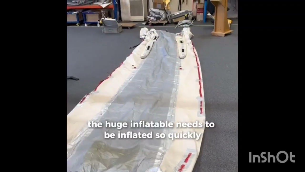 Aircraft #emergency#slide#######.