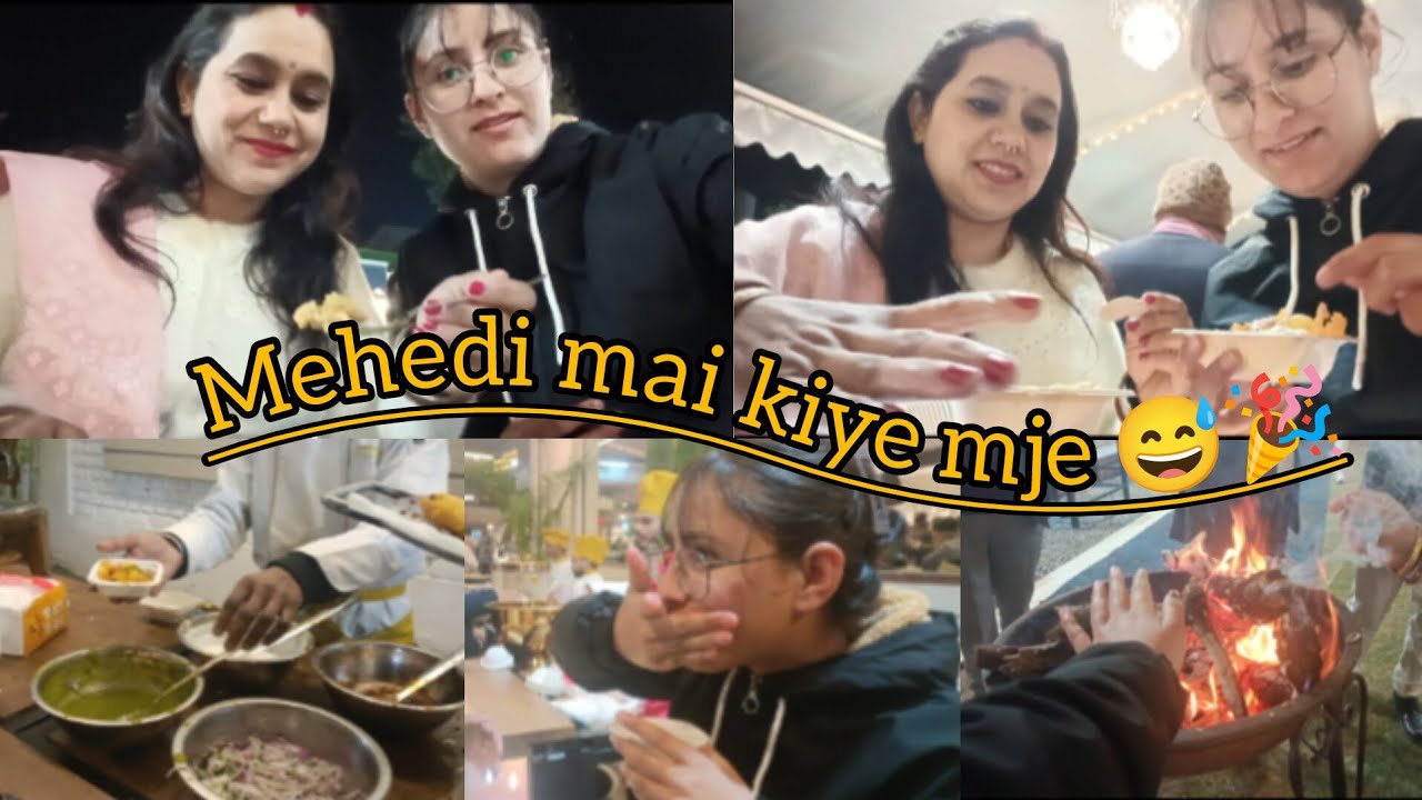 Achanak se banaa Mehandi mein jaane ka plan 😨😣//Pahadi mehndi mai kiye mje🎉😅💯//03-2-2026//