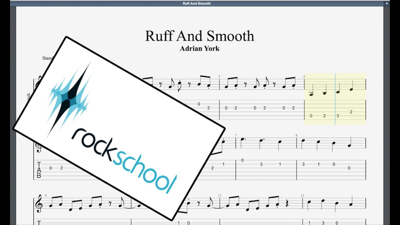 Ruff and Smooth (2006) Rockschool Grade 1 Guitar