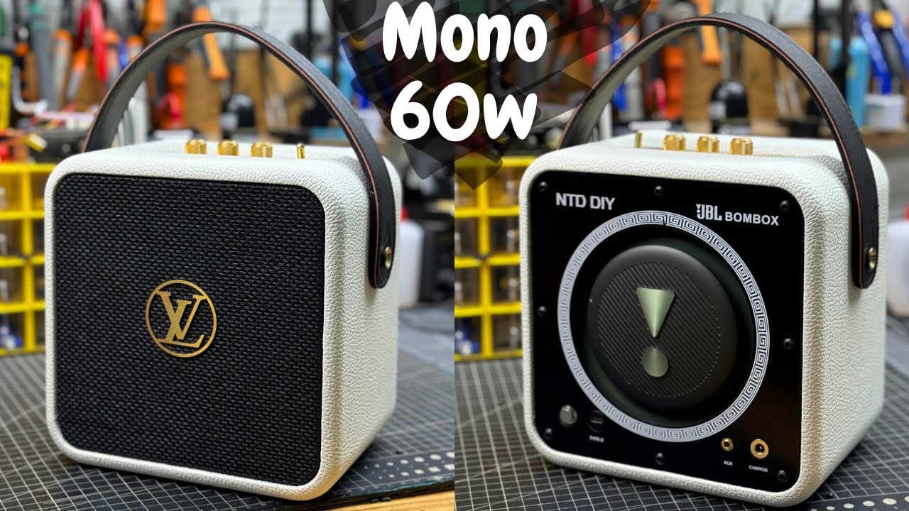 Tự Làm Chiếc Loa Mono Nhỏ Gọn Mà Cực Kỳ Uy Lực | Tập Làm Loa