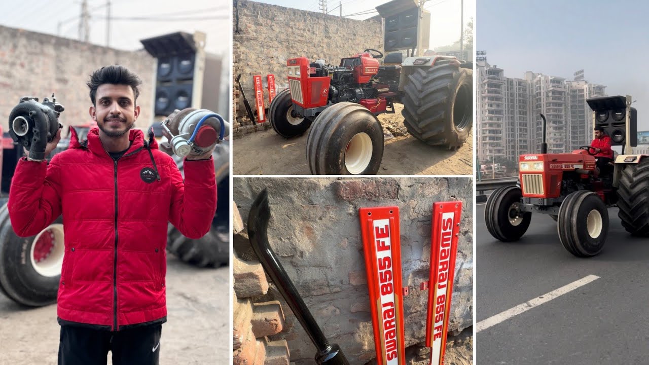 अब होगा अपना Swaraj 100HP का || Finally Turbo work start