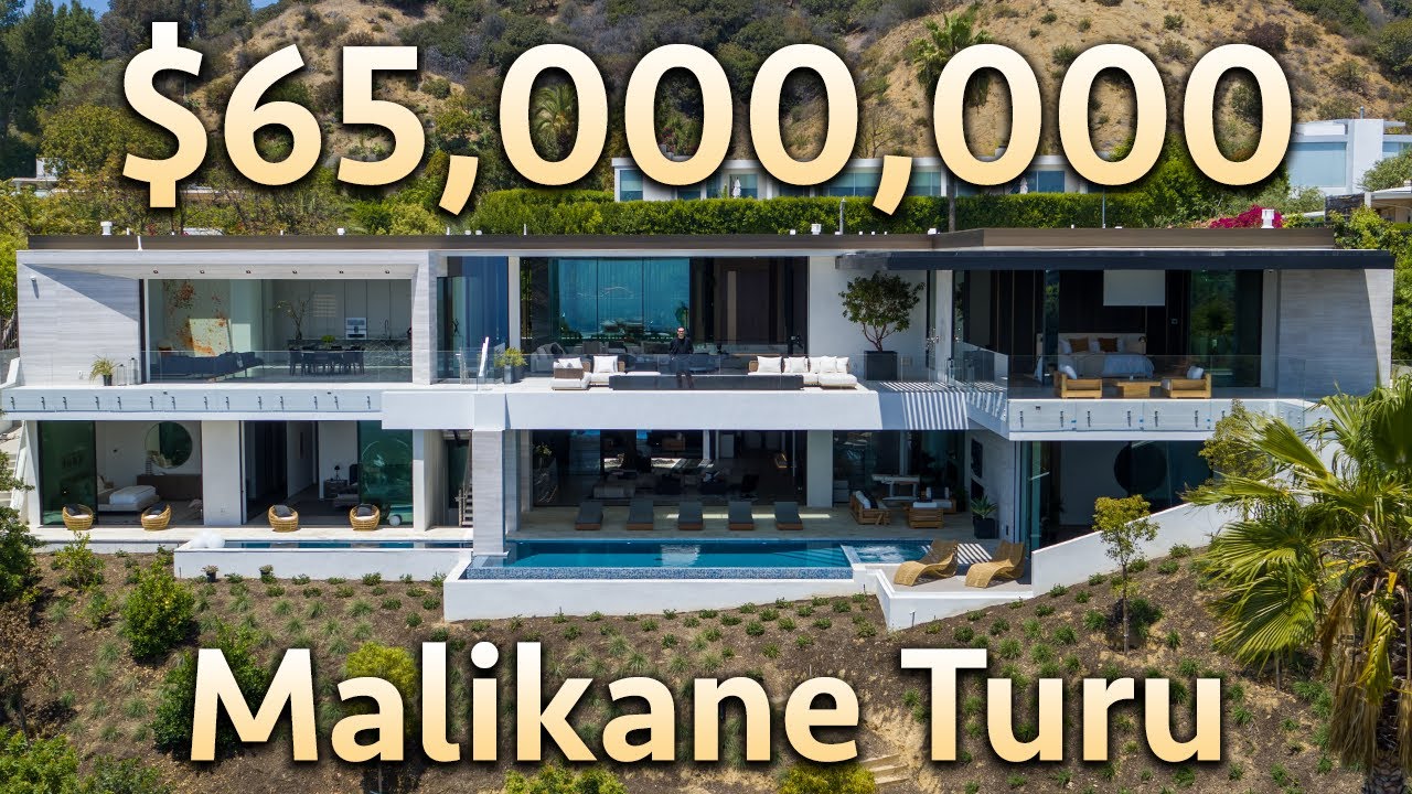 65.000.000 $'lık Beverly Hills Ultra-Modern MEGA MALİKANE Turu
