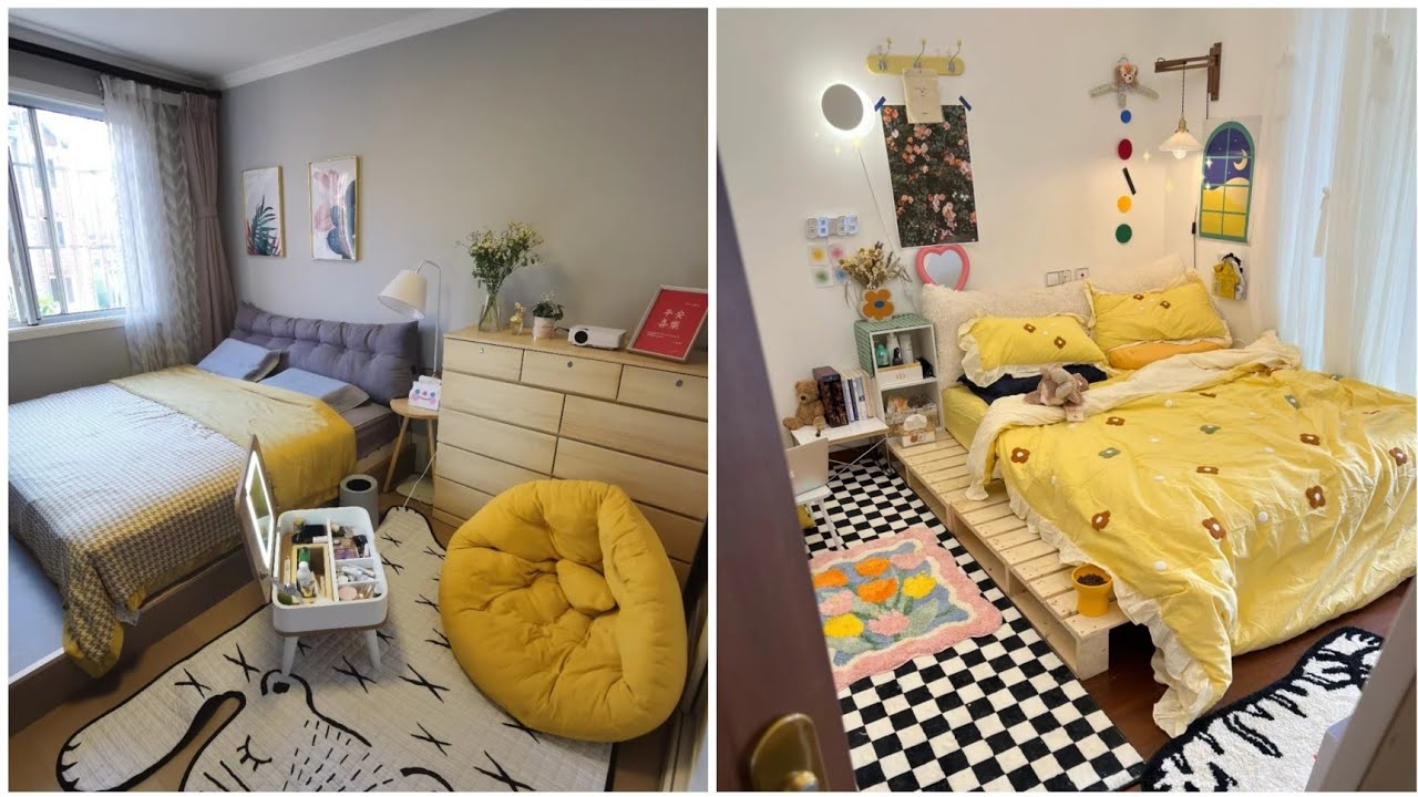 Easy Decor Bedroom without Bed ❤️