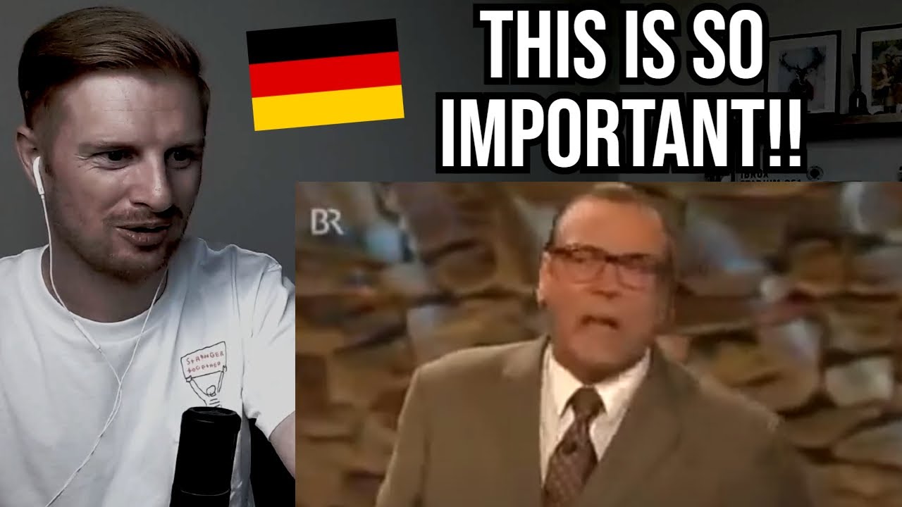 Reaction To Georg Schramm - Systematische Volksverdummung durch die Medien (German Satire)