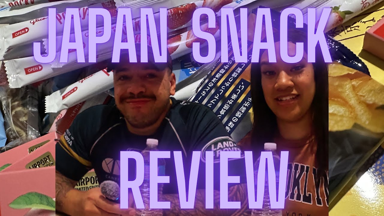 Taste Testing Japanese Snacks.