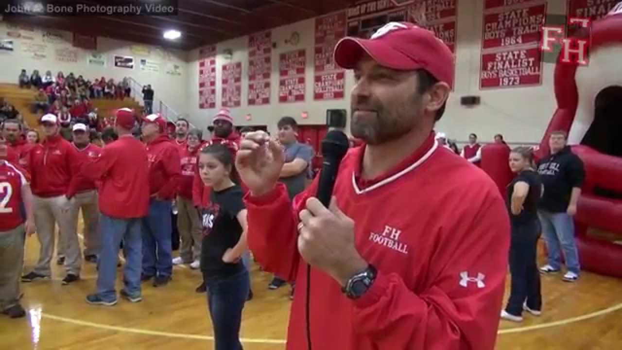 2014 - Cumberland Welcomes Football State Champions Fort Hill