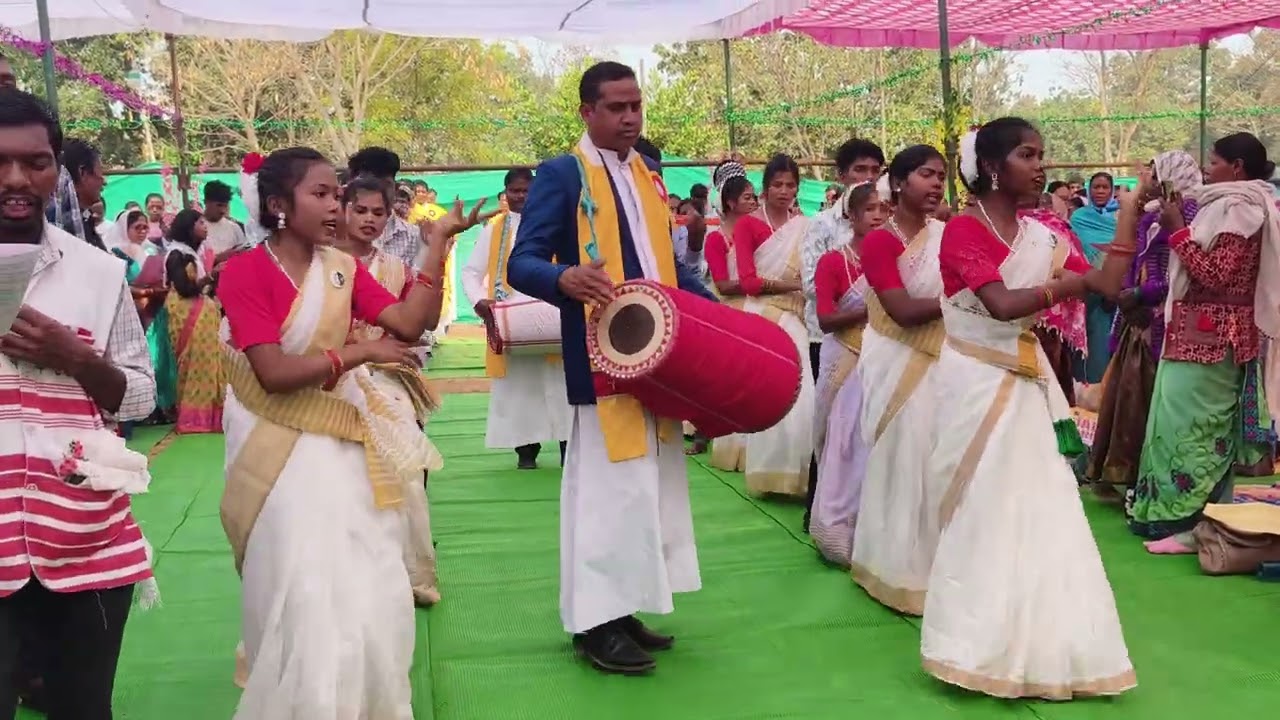 प्रवेश नाच 2।। Dharamjaigarh Deanery।। बनहर तीर्थ यात्रा 2026