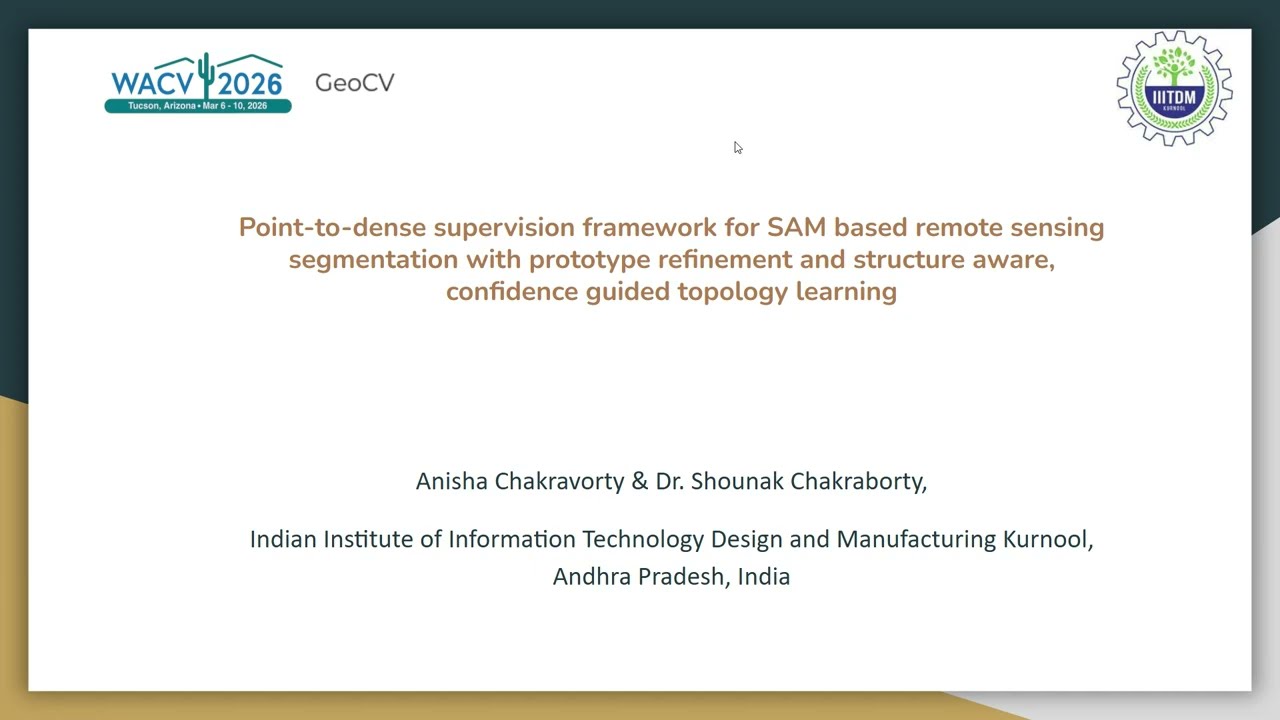 Point-to-dense supervision framework for SAM based remote sensing segmentation
