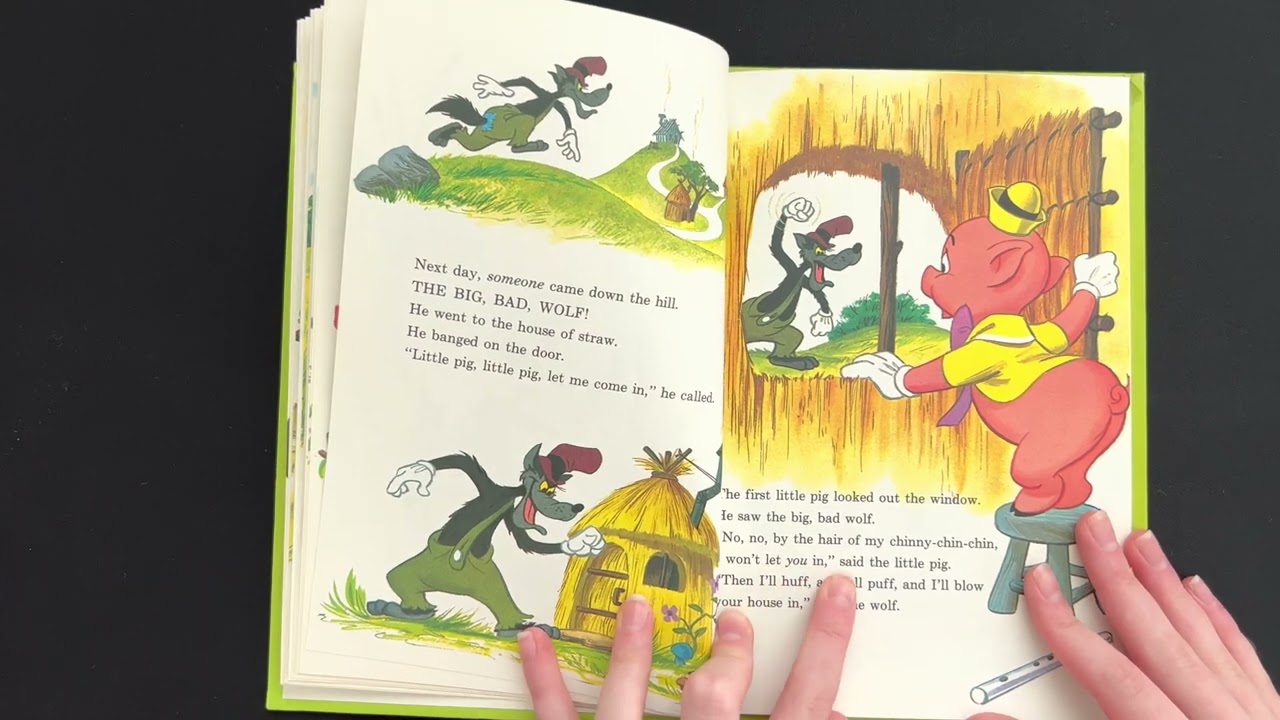 Walt Disney’s Three Little Pigs Storybook!