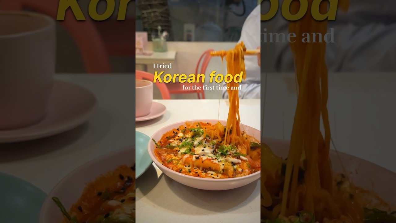 Have you tried Korean food in Mumbai?🍜