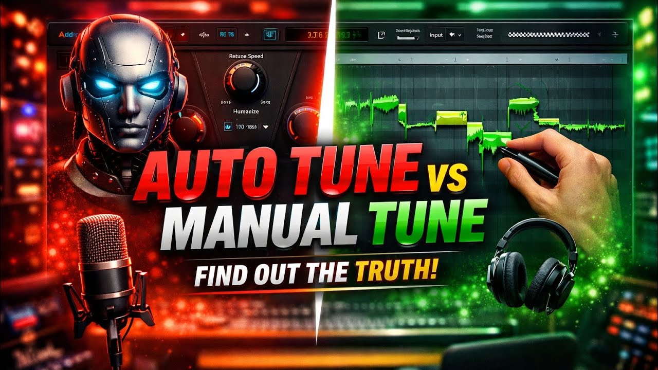 Auto Tune vs Manual Tune | Which Vocal Tuning Is Better? | LiteStudio Class 2