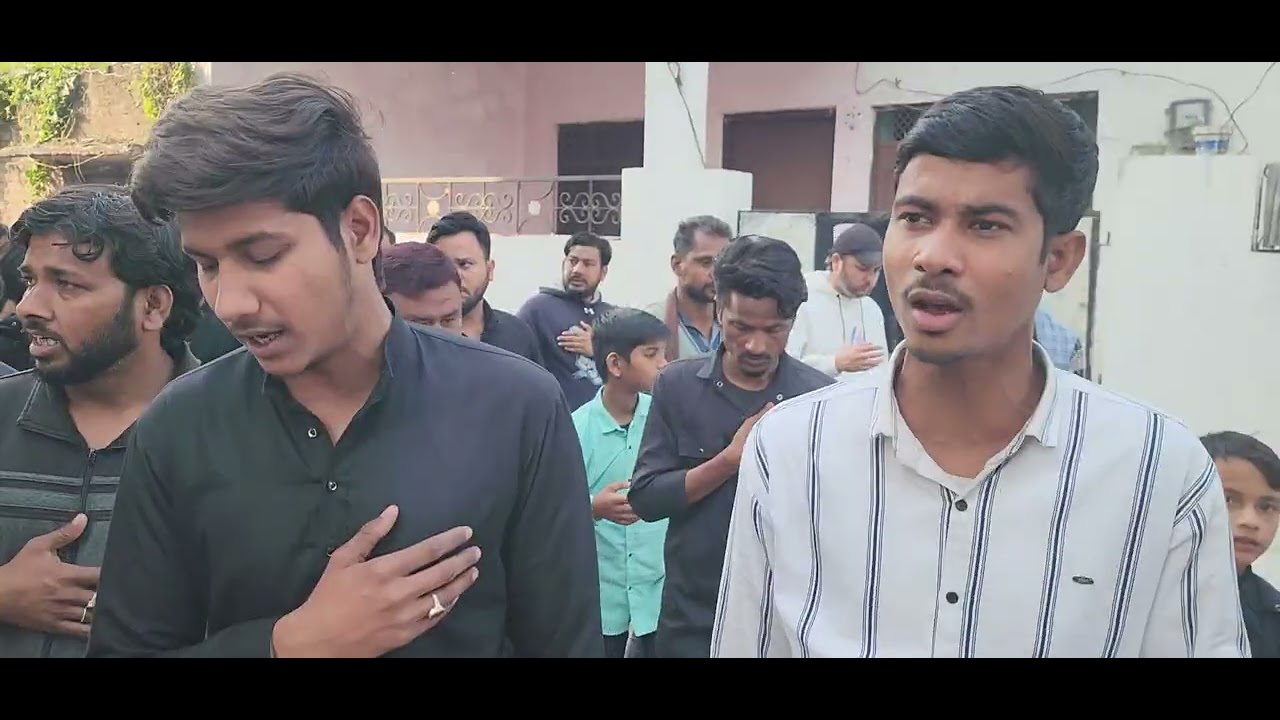 Nauhakhwani- Kumail Abbas,Tufail Abbas 28 Rajab- Juloos Mustafabaad Unchahar 18 Jan 2026