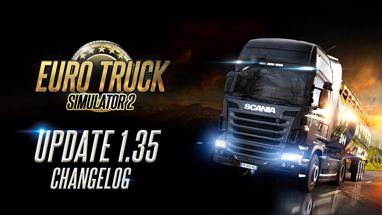Changelog for ETS2 Update 1.35