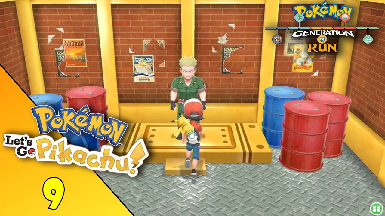 Generation Run Let's Go Pikachu #9 - La Palestra di Aranciopoli