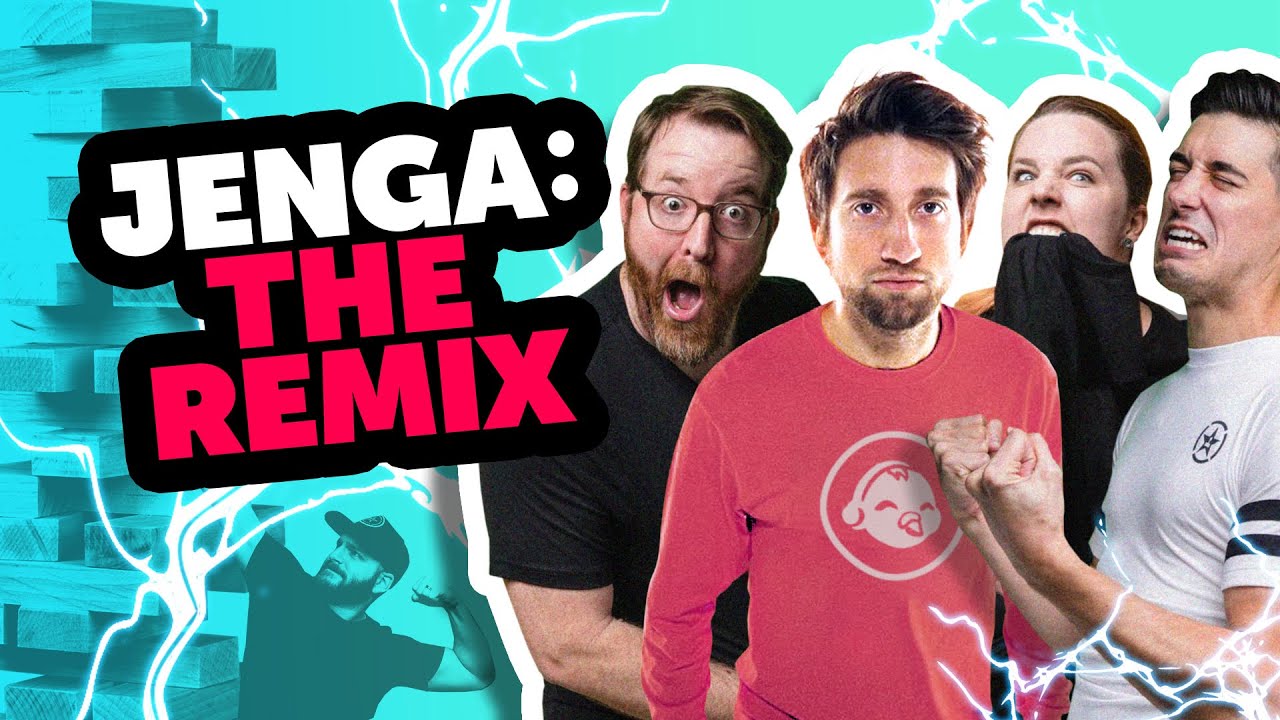Rooster Teeth Remix - JENGA: THE REMIX ⚡️⚡️⚡️ - ft. Achievement Hunter