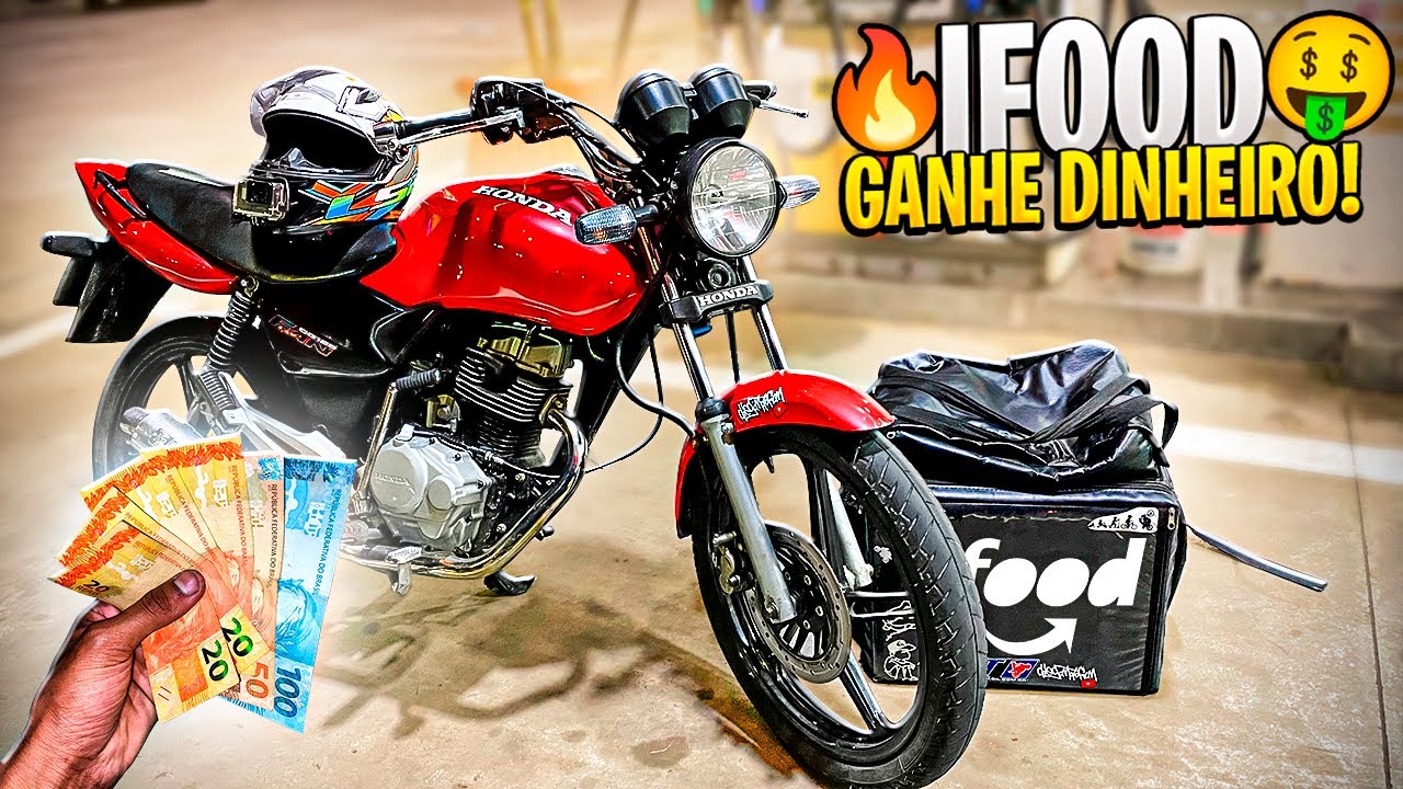 40 MINUTOS DE FAN 125 NAS ENTREGAS DO IFOOD - QUANTO GANHEI? 🤑