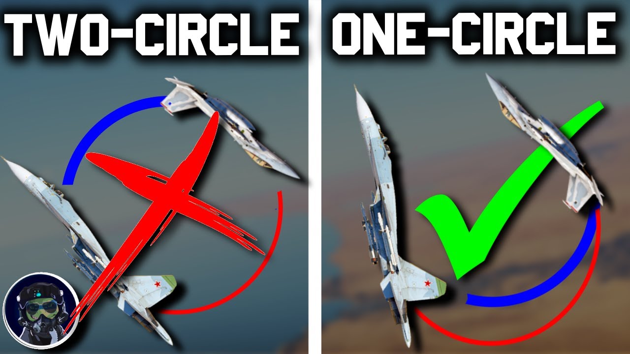 How To Counter A Flanker Two-Circle Vs One-Circle | WarThunder
