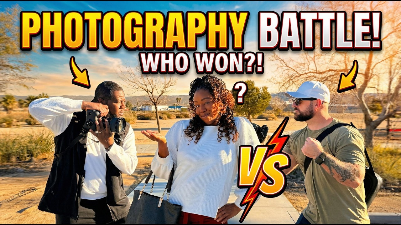 We Challenged Each Other to a Photo Shoot Battle… Who Won?