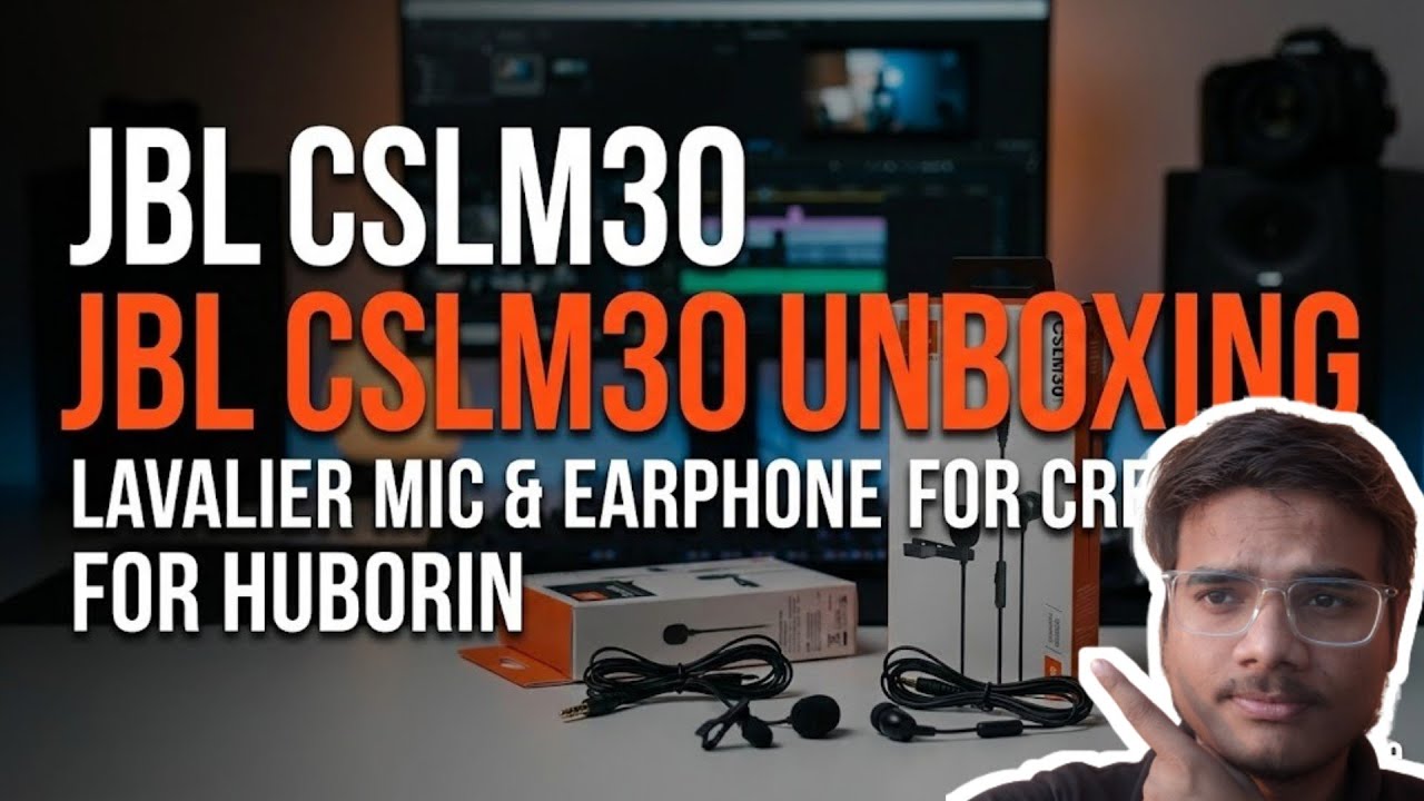 🎧 Budget Mic for Voiceover & Editing 🎤  JBL CSLM30 Unboxing + Which Product NOT to Buy ❌
