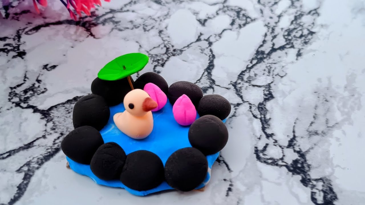 DIY Easy Clay Art || Easy Craft ideas 💡  #diy #howtomake #craft #clayart #viral #easy 