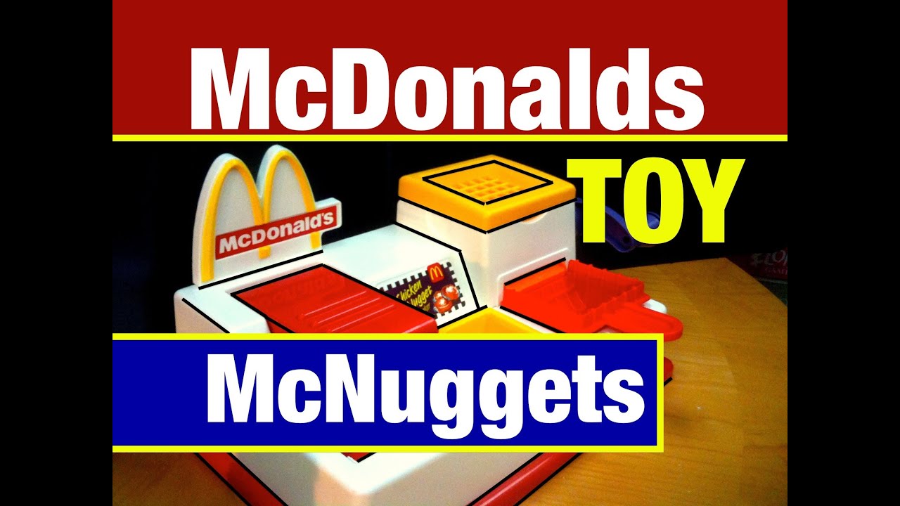 Игровой набор для приготовления наггетсов McDonalds Toys McNugget Maker. Обзор винтажной игрушки ...