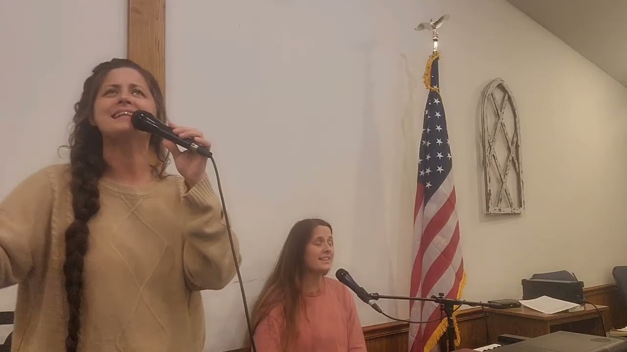 Candace and Hope Singing
