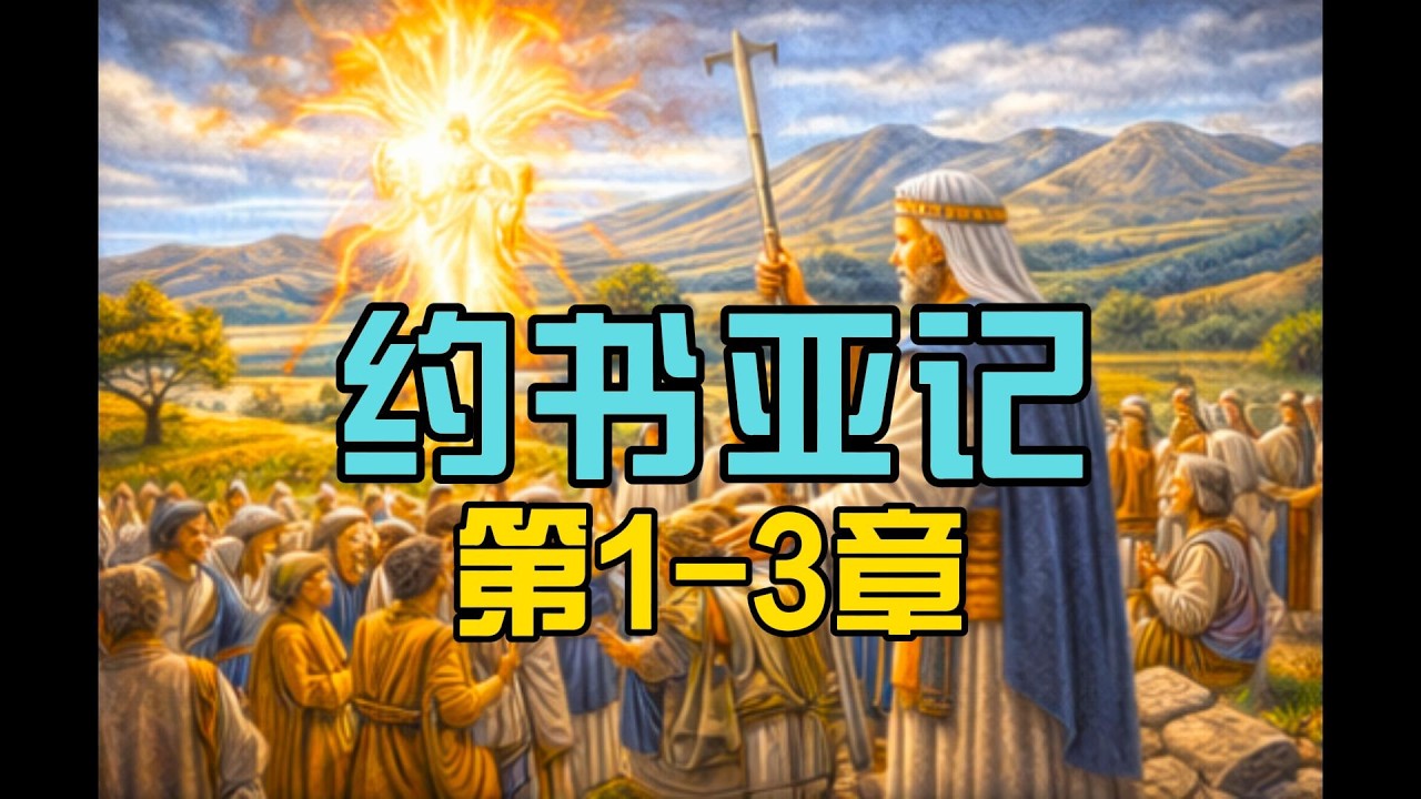 《圣经》·约书亚记 1–3章｜刚强壮胆，跨越约旦河