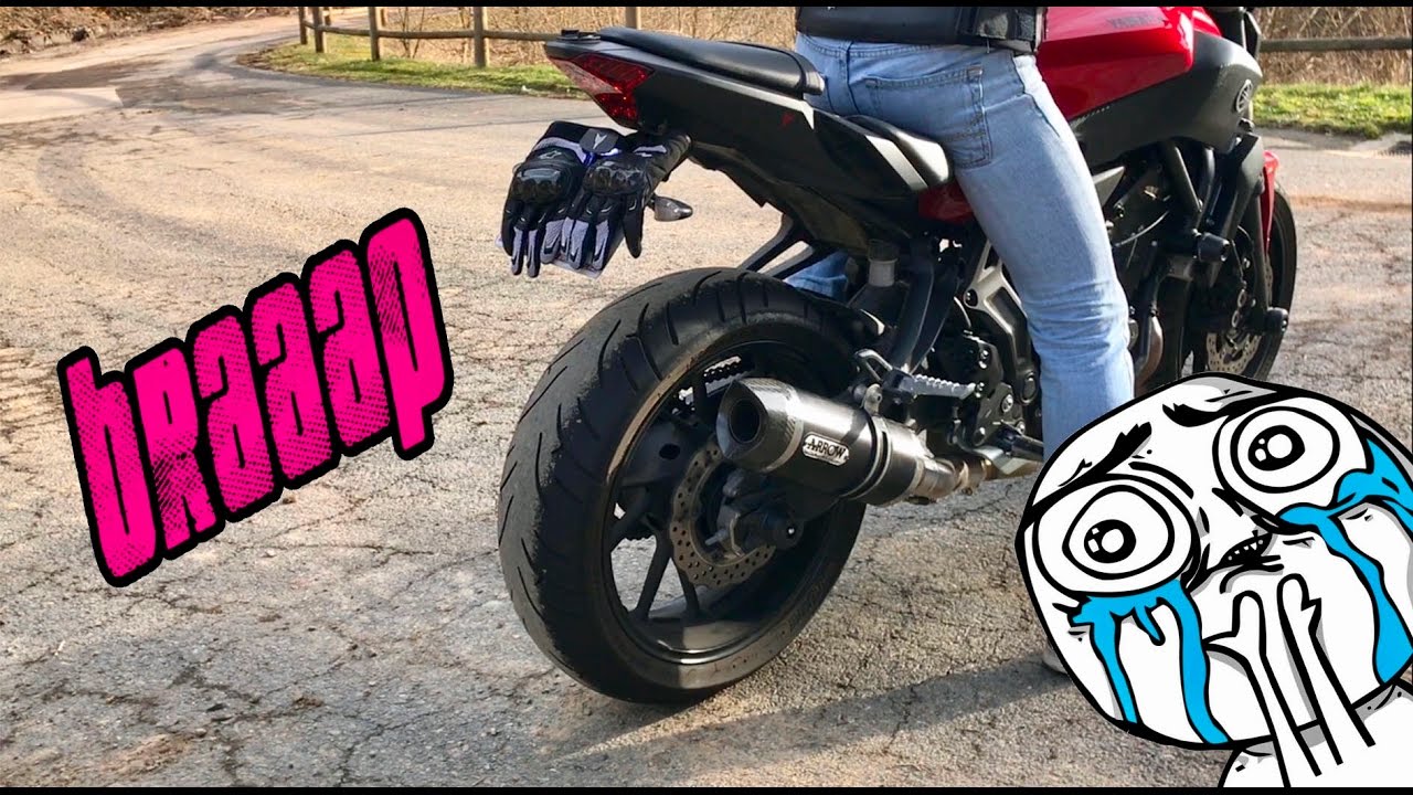 MT07 ARROW EXHAUST 🔊