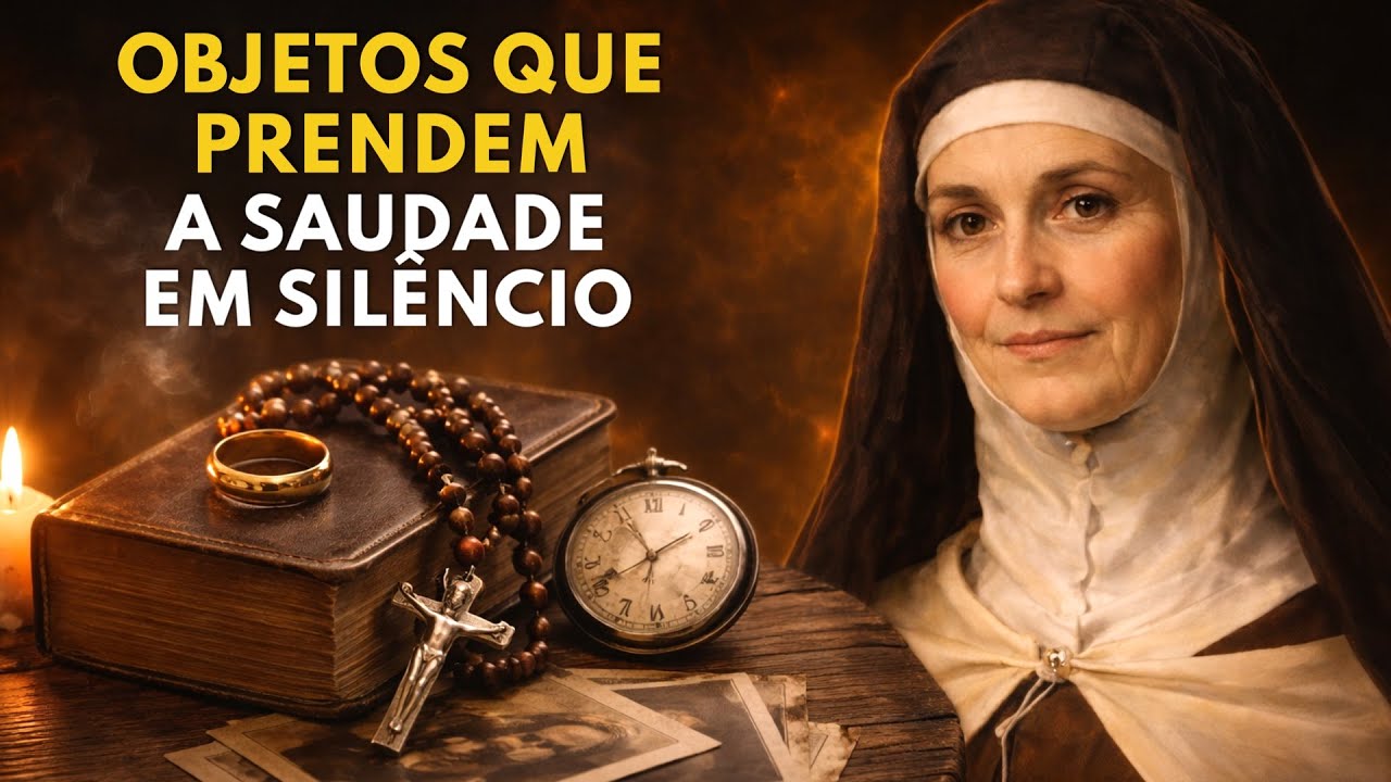 OBJETOS QUE PRENDEM A SAUDADE E NÃO DEIXAM A ALMA DESCANSAR