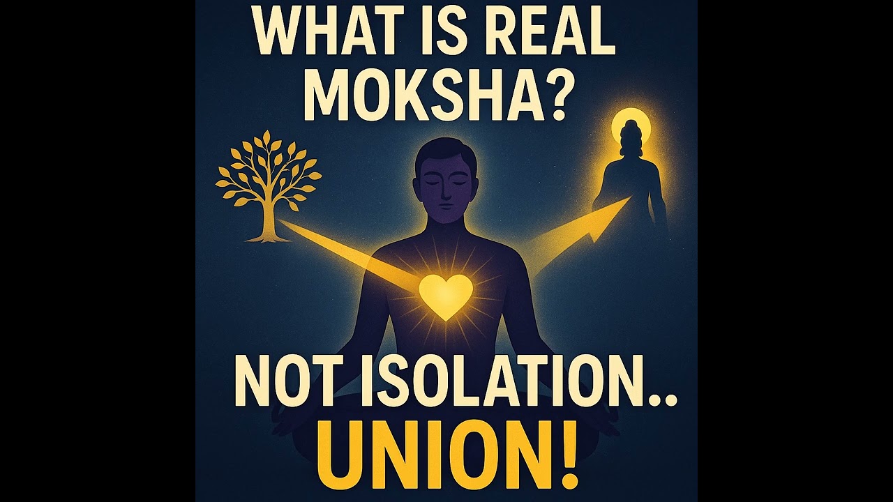Union, Not Isolation: The Real Meaning of Liberation (Moksha) (022 Vedant Darshan 1.3.20 -23) #vedas
