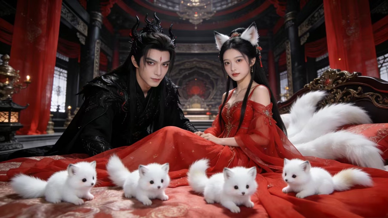 Наш первый ребёнок &mdash; девятихвостая лиса. Молчаливый лорд Цзюю влюбился и балует меня