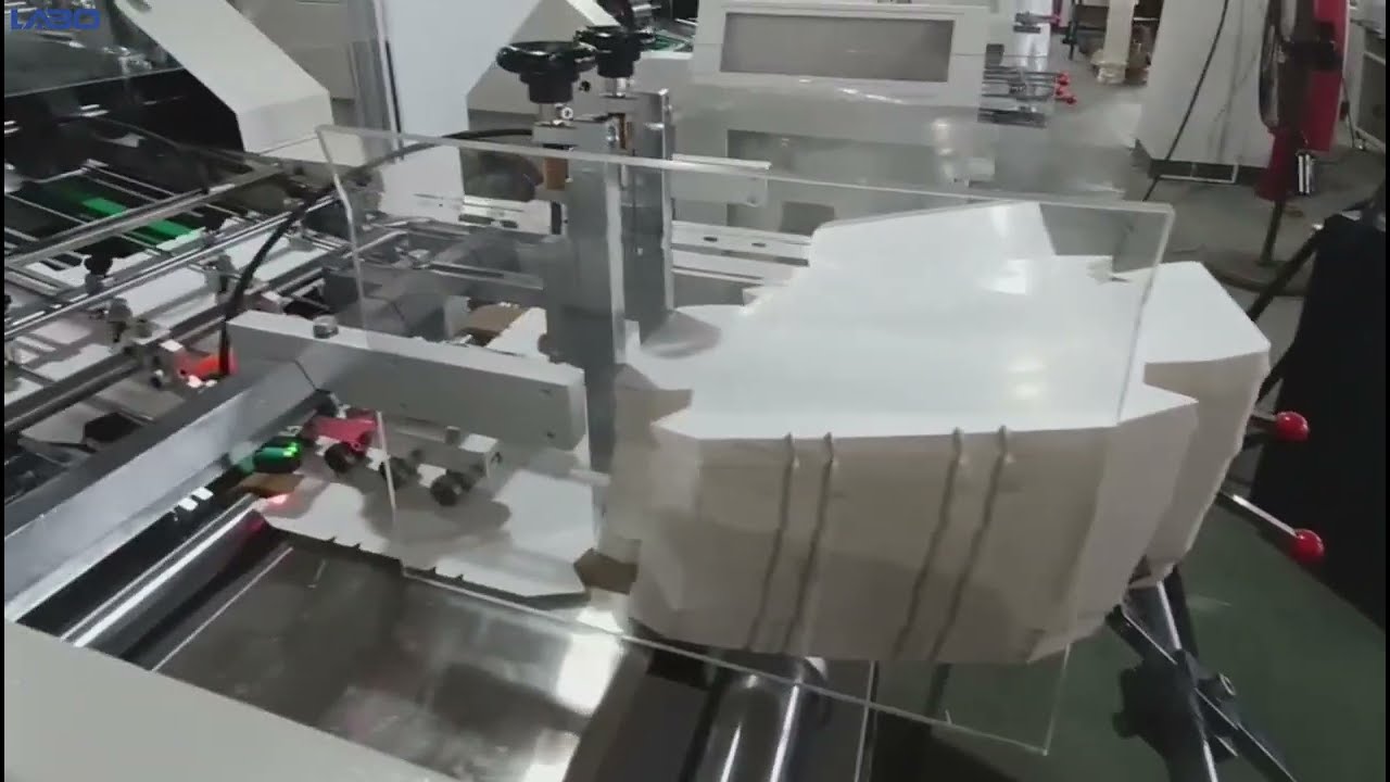 lunch box erecting machine for paper food container