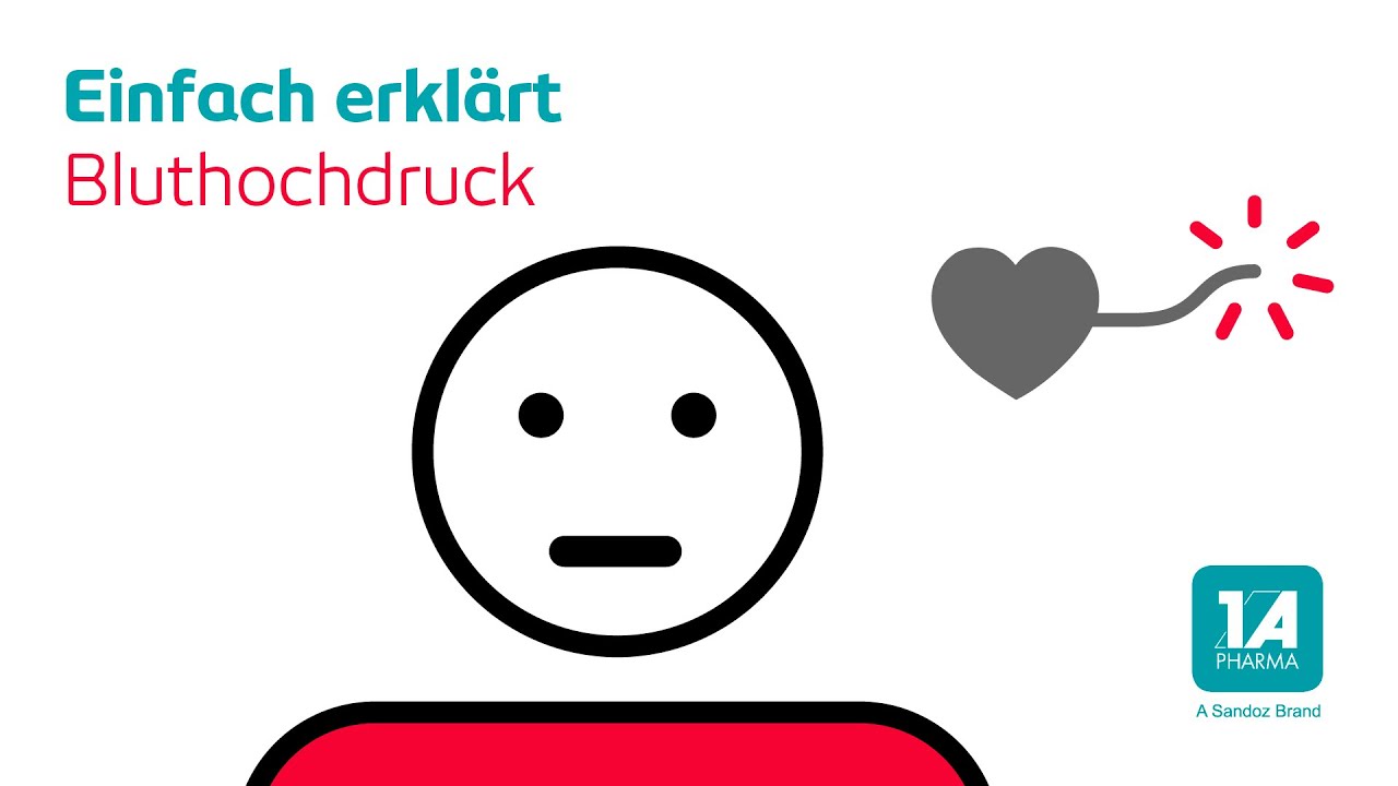 Bluthochdruck einfach erklärt – ein Erklärvideo von 1 A Pharma