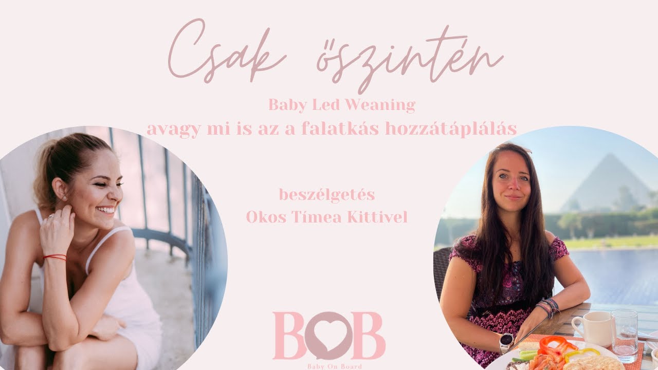 Baby Led Weaning avagy mi is az a falatkás hozzátáplálás?