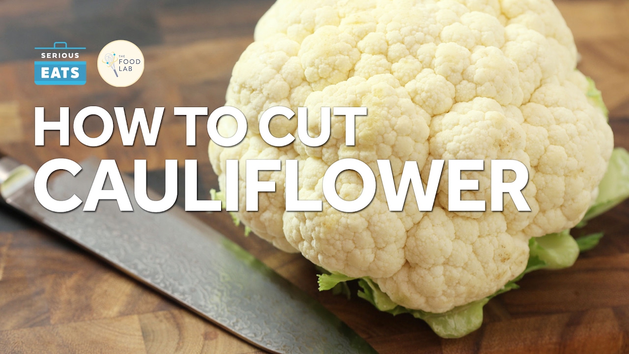 Knife Skills: How to Cut Cauliflower