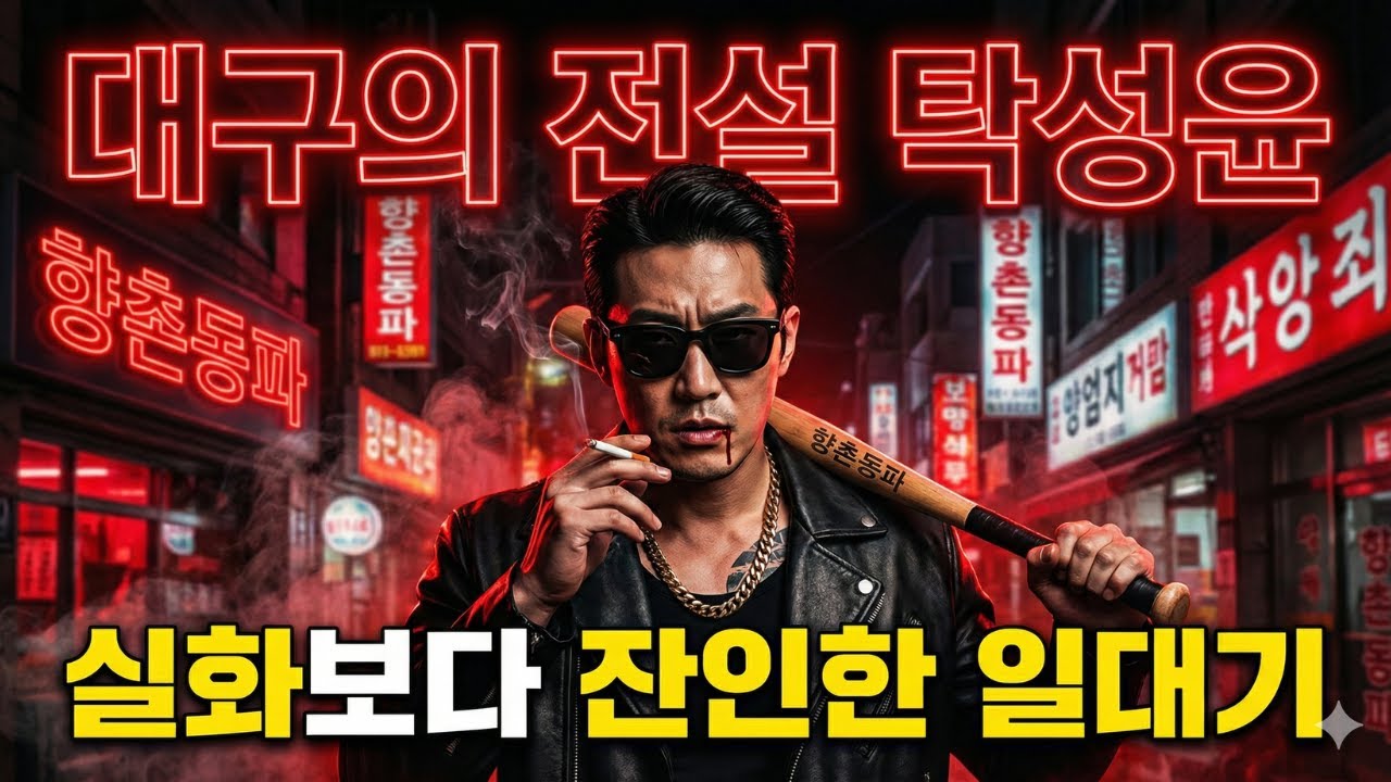 향촌동파 두목 탁성윤의 화려한 일대기 | 대구 암흑가의 전설