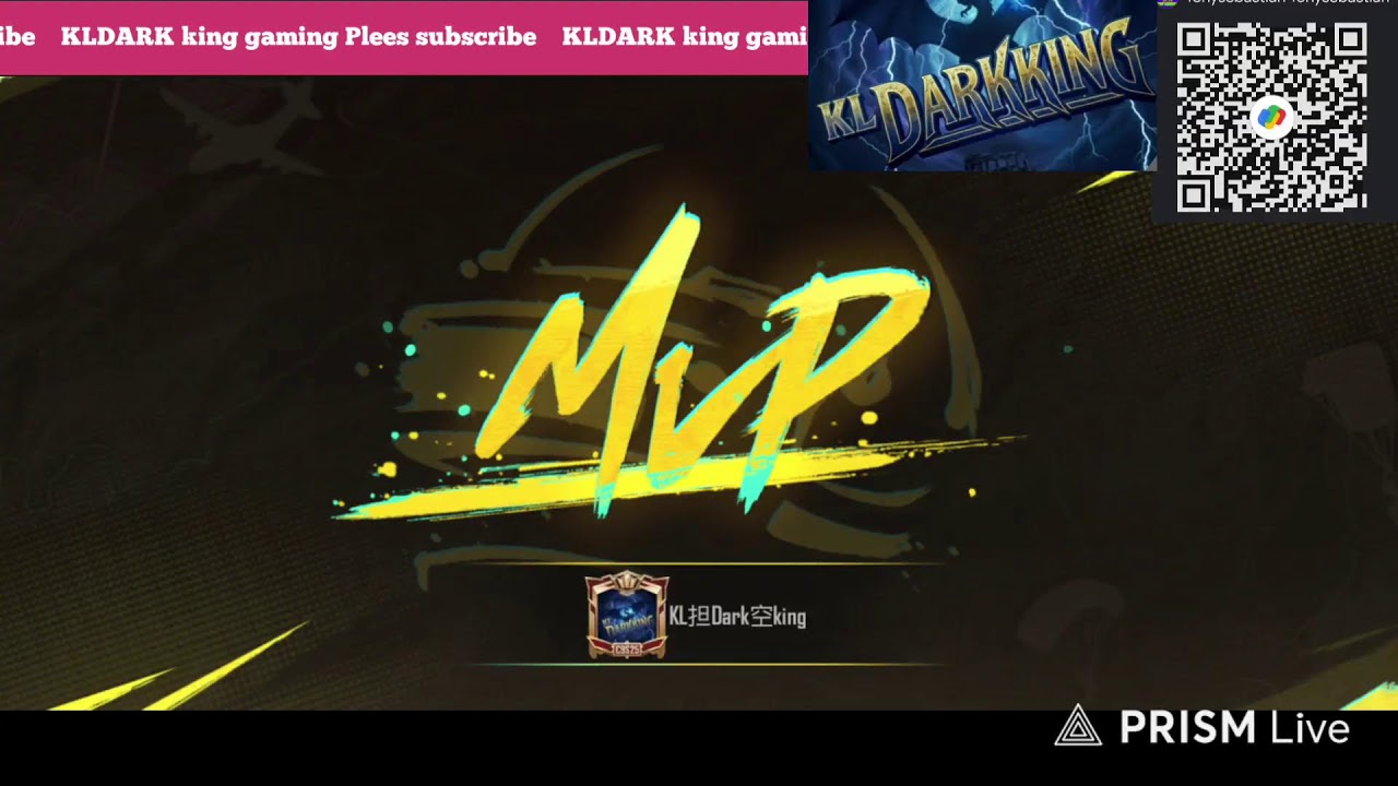 Live streaming of KL Dark king gaming
