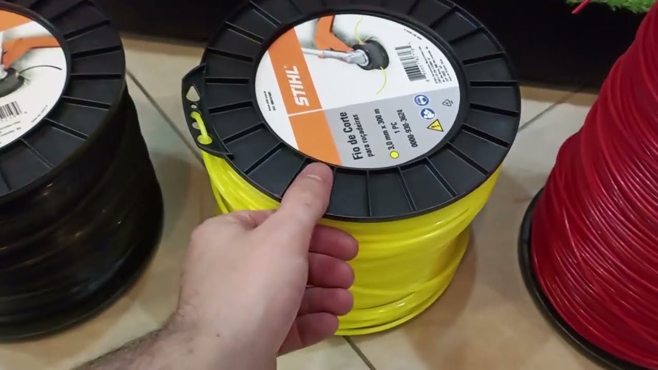 Fio de Nylon Ro&ccedil;adeiras Stihl | Qual Usar