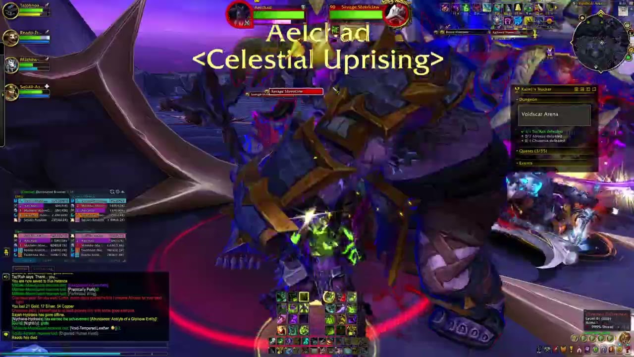 Voidscar Arena Mythic Dungeon